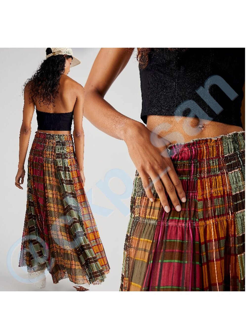 NWT Free People Lausanne Maxi Skirt Sz S - Picture 2 of 15
